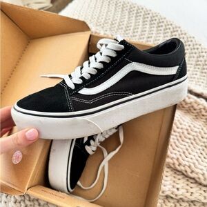 platform old skool vans